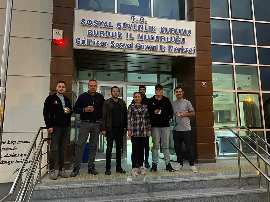 Erkullar Bilişim Burdur SGK proje arşiv fotoğrafı